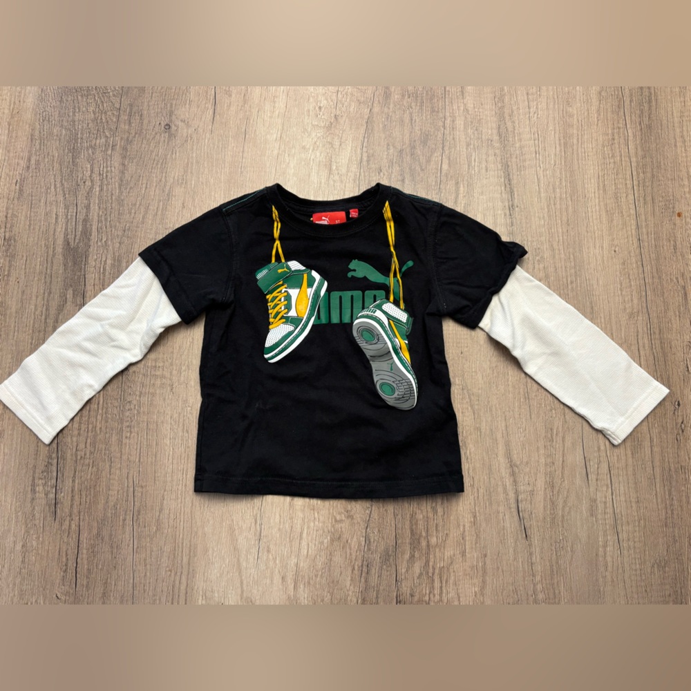 PUMA Boston Celtics Toddler Boys Long sleeve Shirt 3T